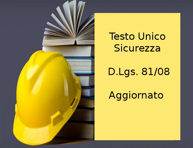 Testo Unico Sicurezza (D.Lgs. 81/08): Edizione Settembre 2024